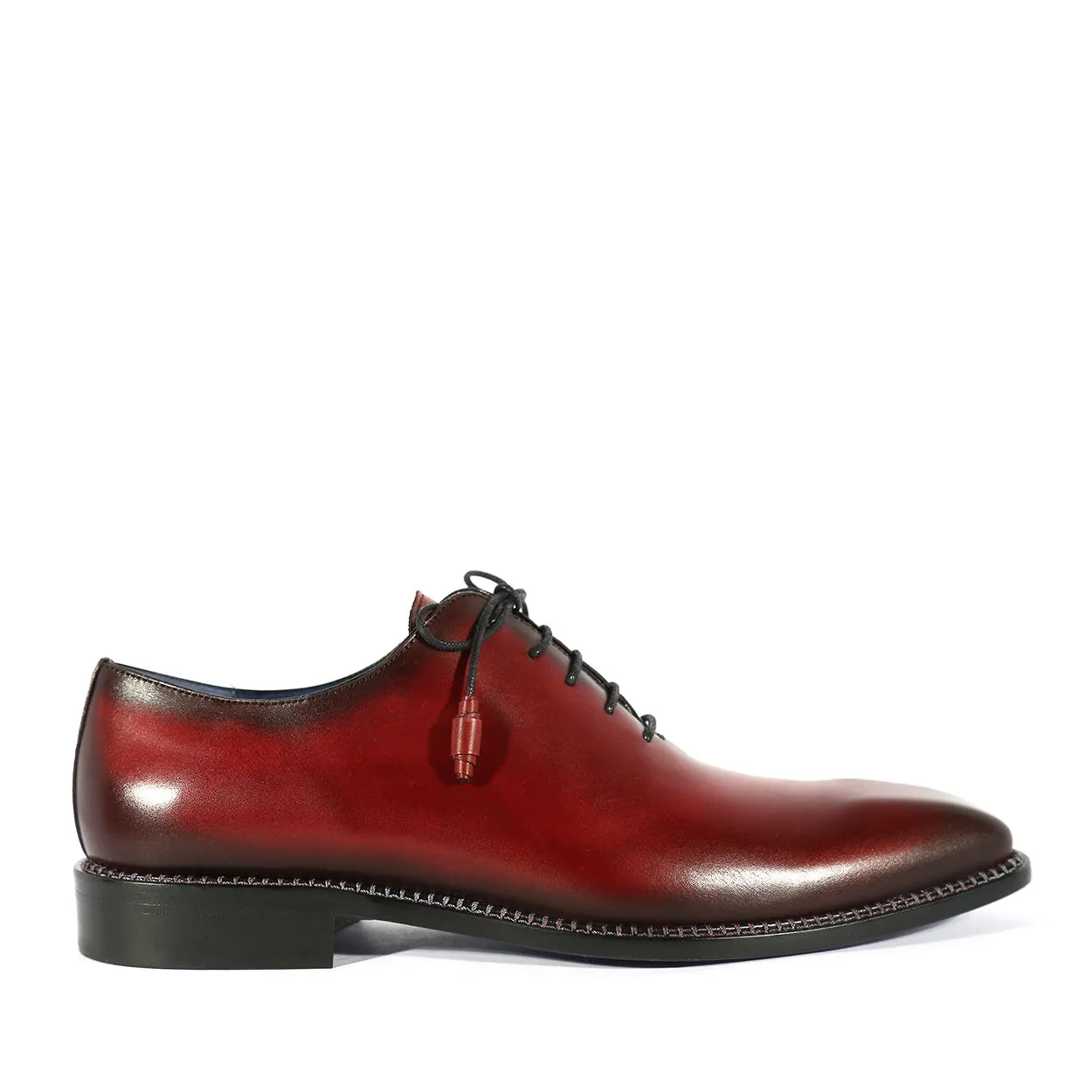 Mezlan Enterprise 9744 Men's Shoes Burgundy Calf-Skin Leather Wholecut Oxfords (MZS3561)