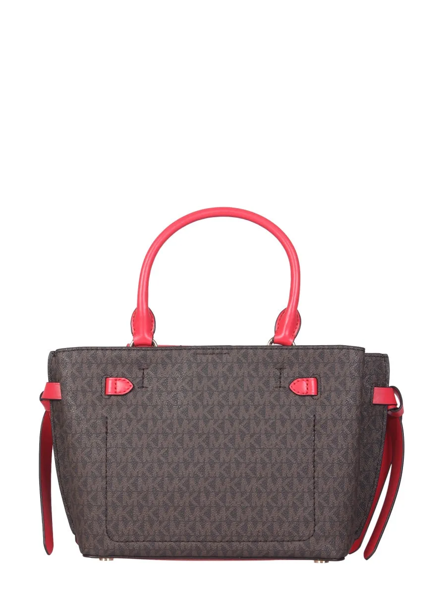 Michael Michael Kors Monogram Logo Detailed Tote Bag