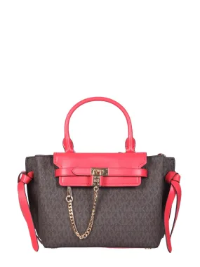 Michael Michael Kors Monogram Logo Detailed Tote Bag