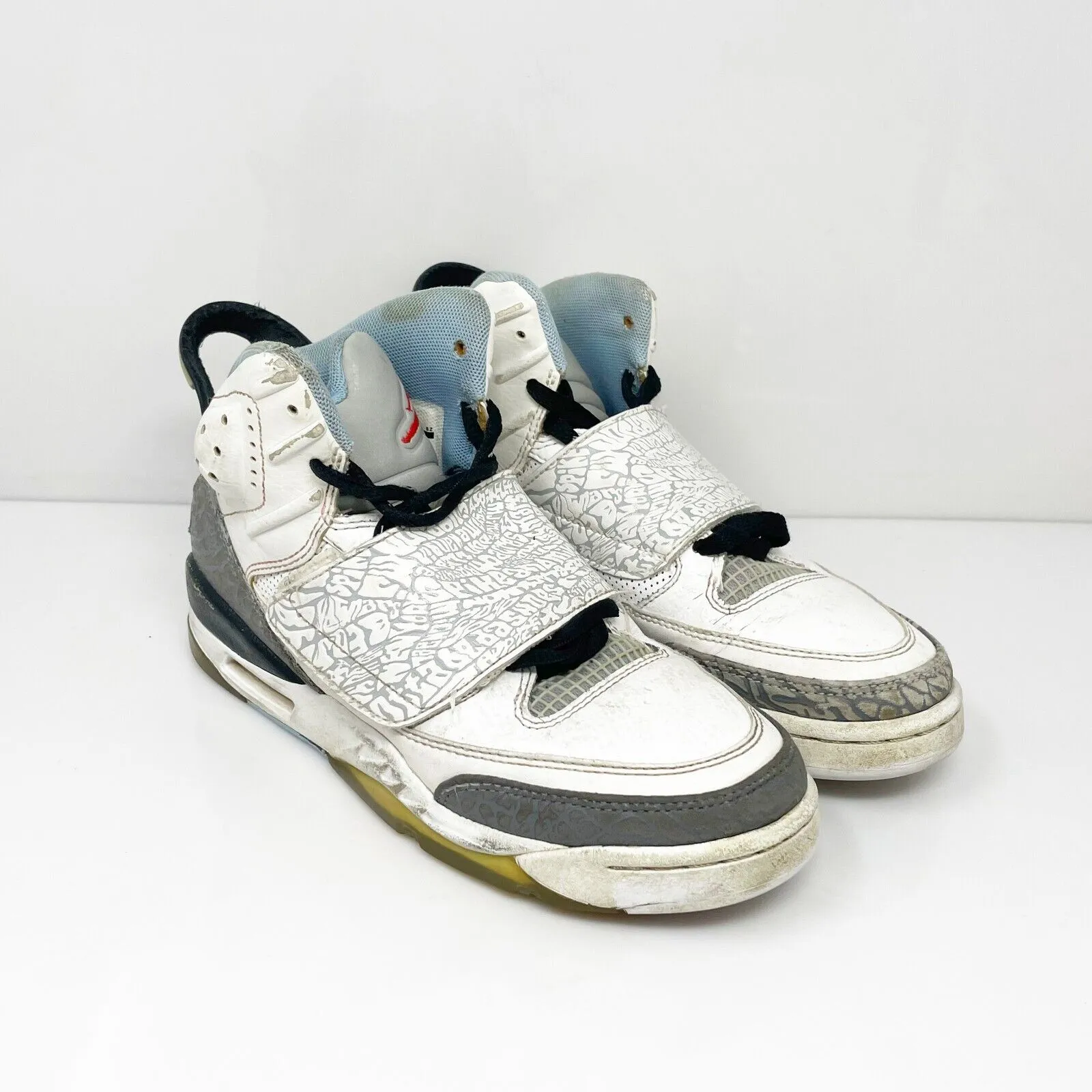 Nike Boys Air Jordan Son Of Mars 512242-109 White Basketball Shoes Sneakers 4Y