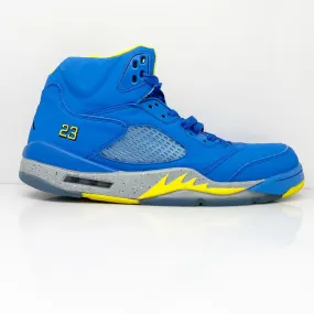 Nike Mens Air Jordan 5 Retro CD2720-400 Blue Basketball Shoes Sneakers Size 13