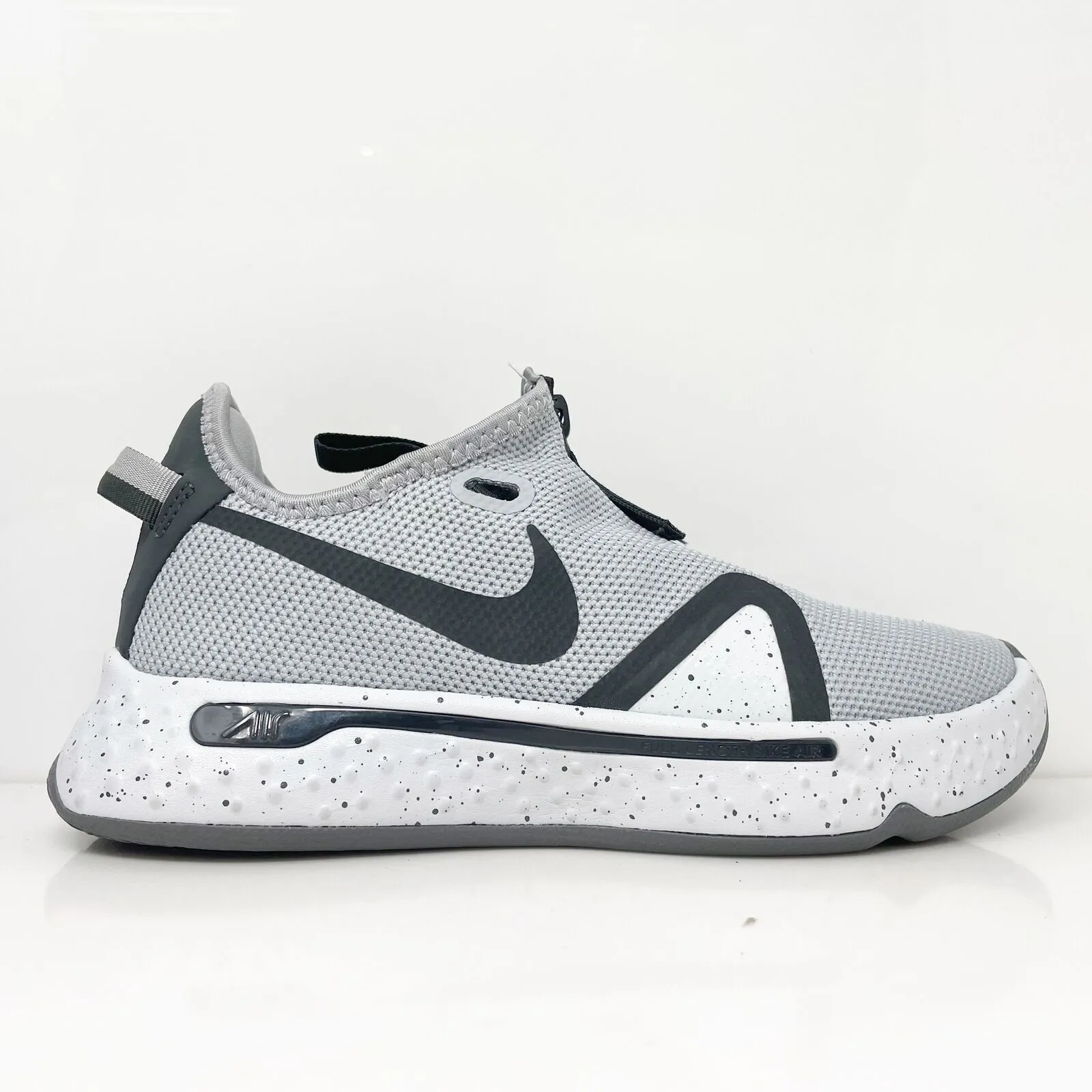 Nike Mens PG 4 Team CK5828-001 Gray Basketball Shoes Sneakers Size 6.5