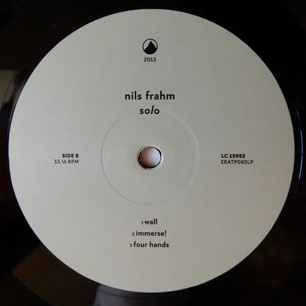 Nils Frahm ~ Solo