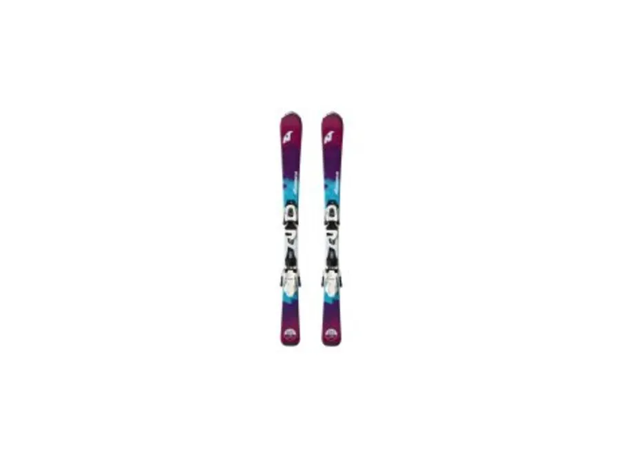 Nordica Little Belle Ski + Jr7 Binding Skis Junior Skis 