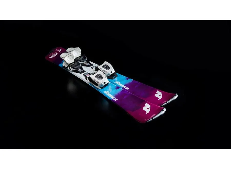 Nordica Little Belle Ski + Jr7 Binding Skis Junior Skis 