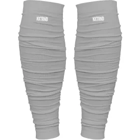 NXTRND Scrunch Football Leg Sleeves Light Grey