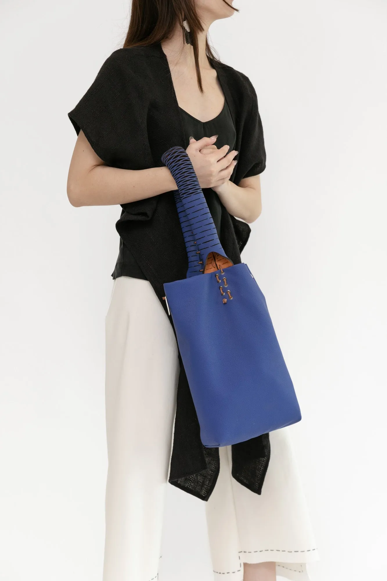 Octotillo Long Tote | Cobalt