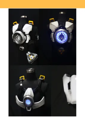 Overwatch Tracer Classic Skin Cosplay Armor