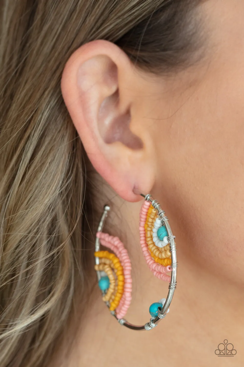 Paparazzi Rainbow Horizons - Multi Earrings