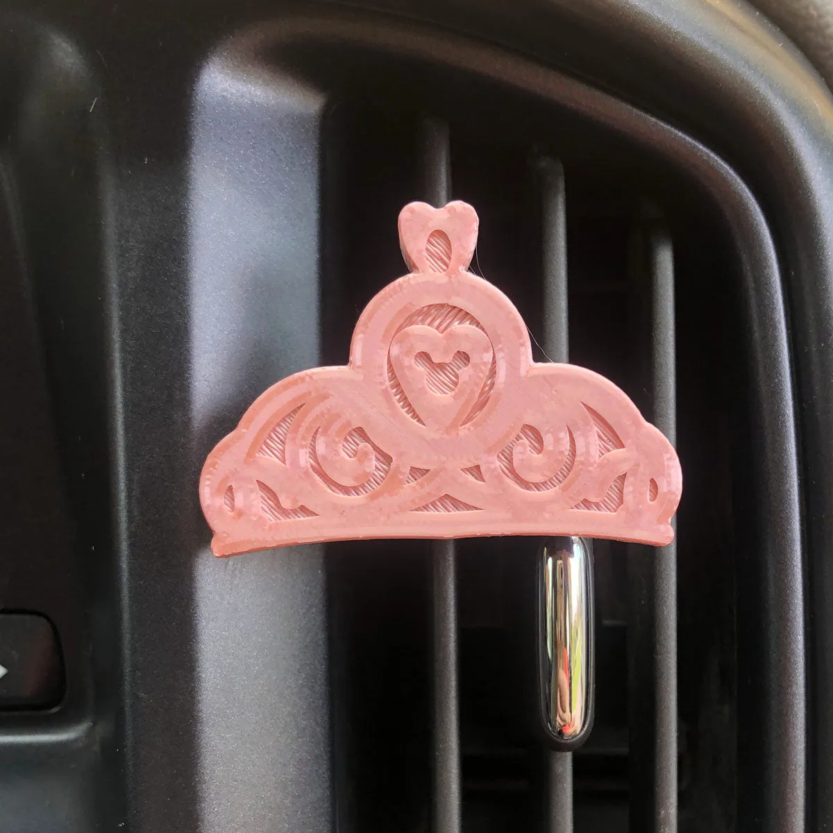 Princess Tiara Car Character Clip - Vent Decor / Holder