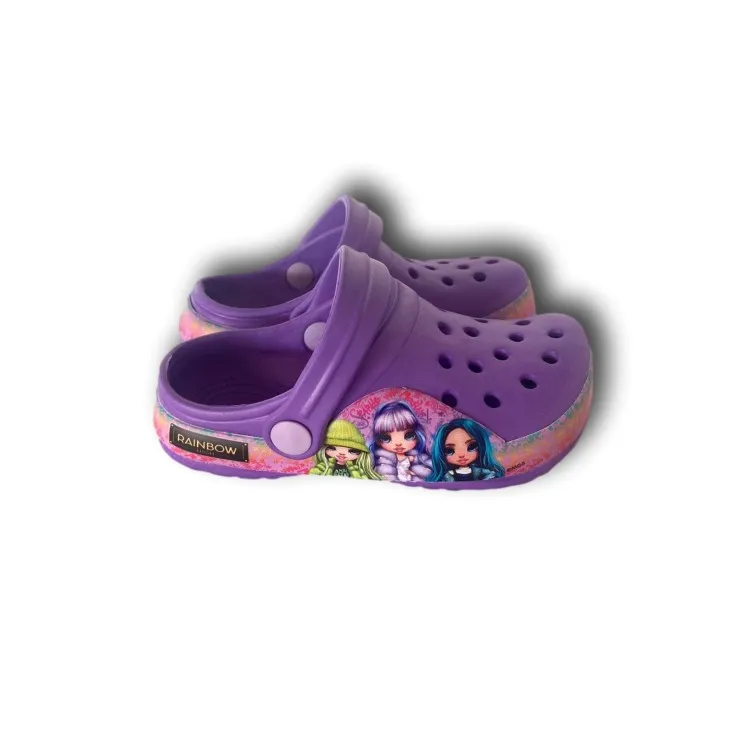 Rainbow High RMP9203 Ciabatte Clogs Mare Piscina Casa Violet