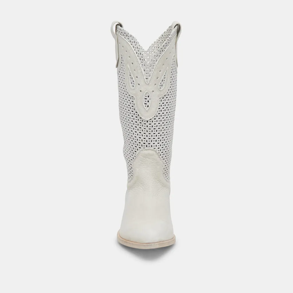 RANCH BOOTS IVORY LEATHER– Dolce Vita 6967323721794