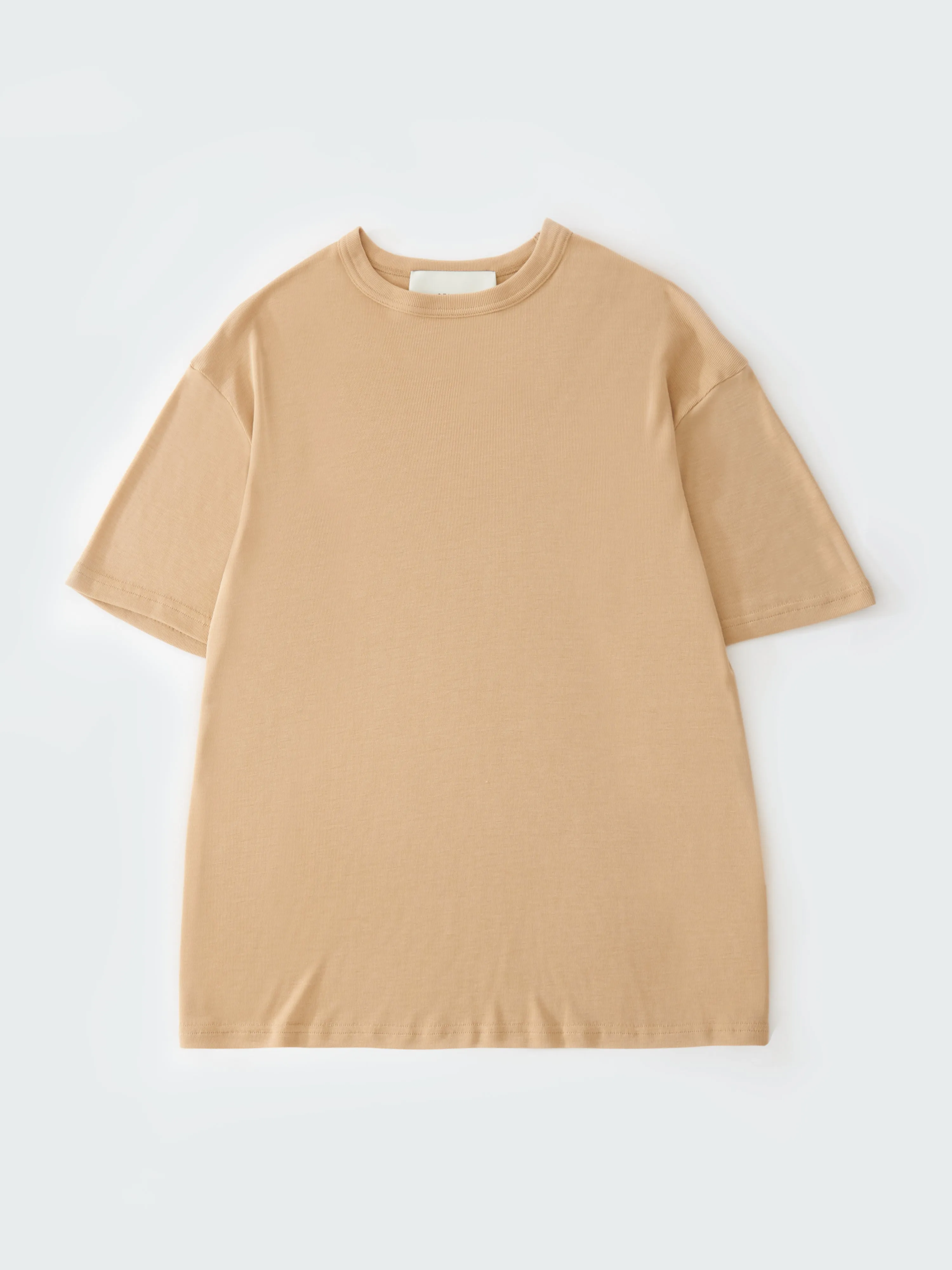 Rond T-Shirt in Sand