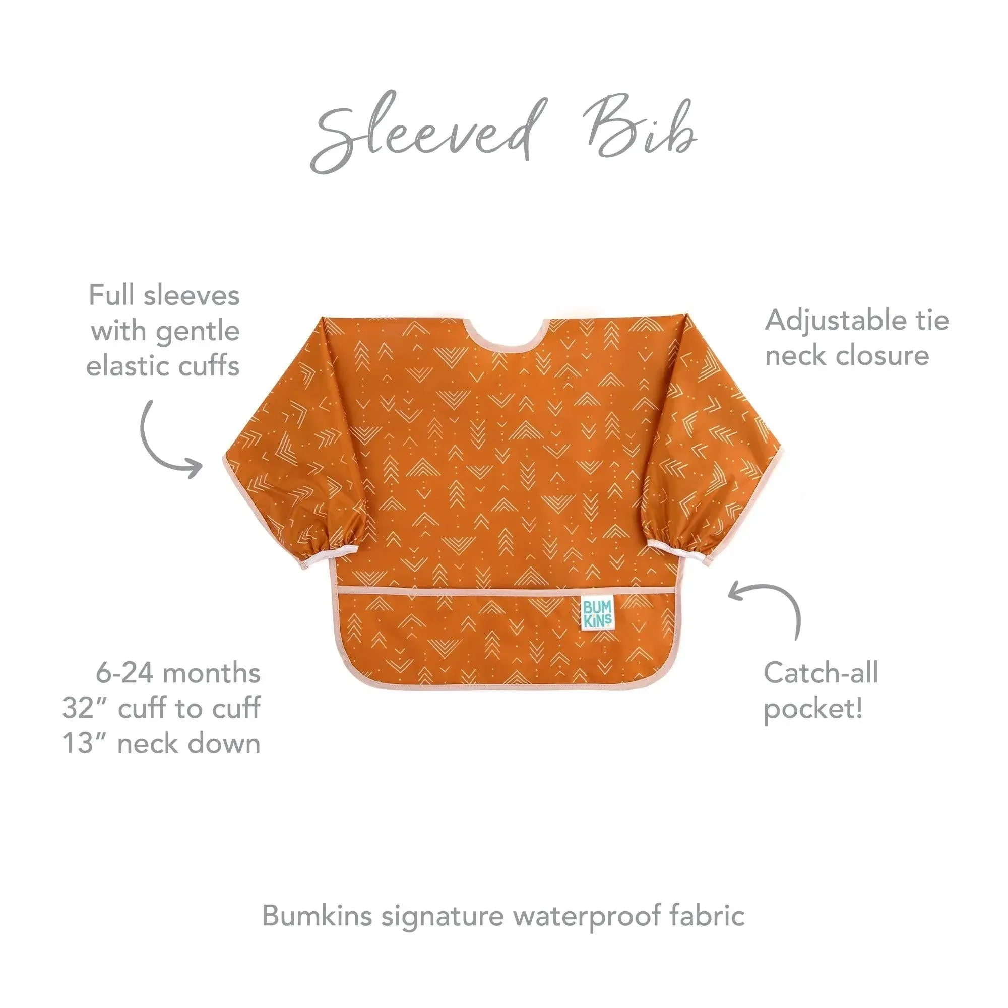 Sleeved Bib: Grounded