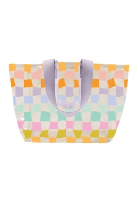 Small All Day Tote-Carnival Checkers