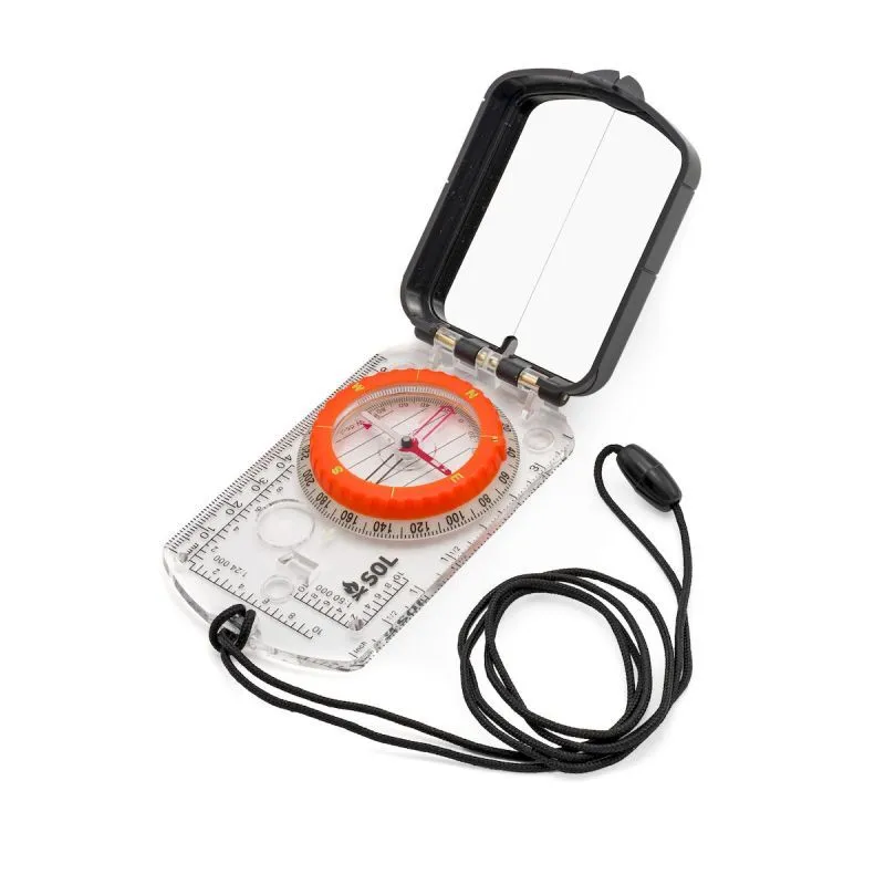 Sol  Sighting Compass With Mirror