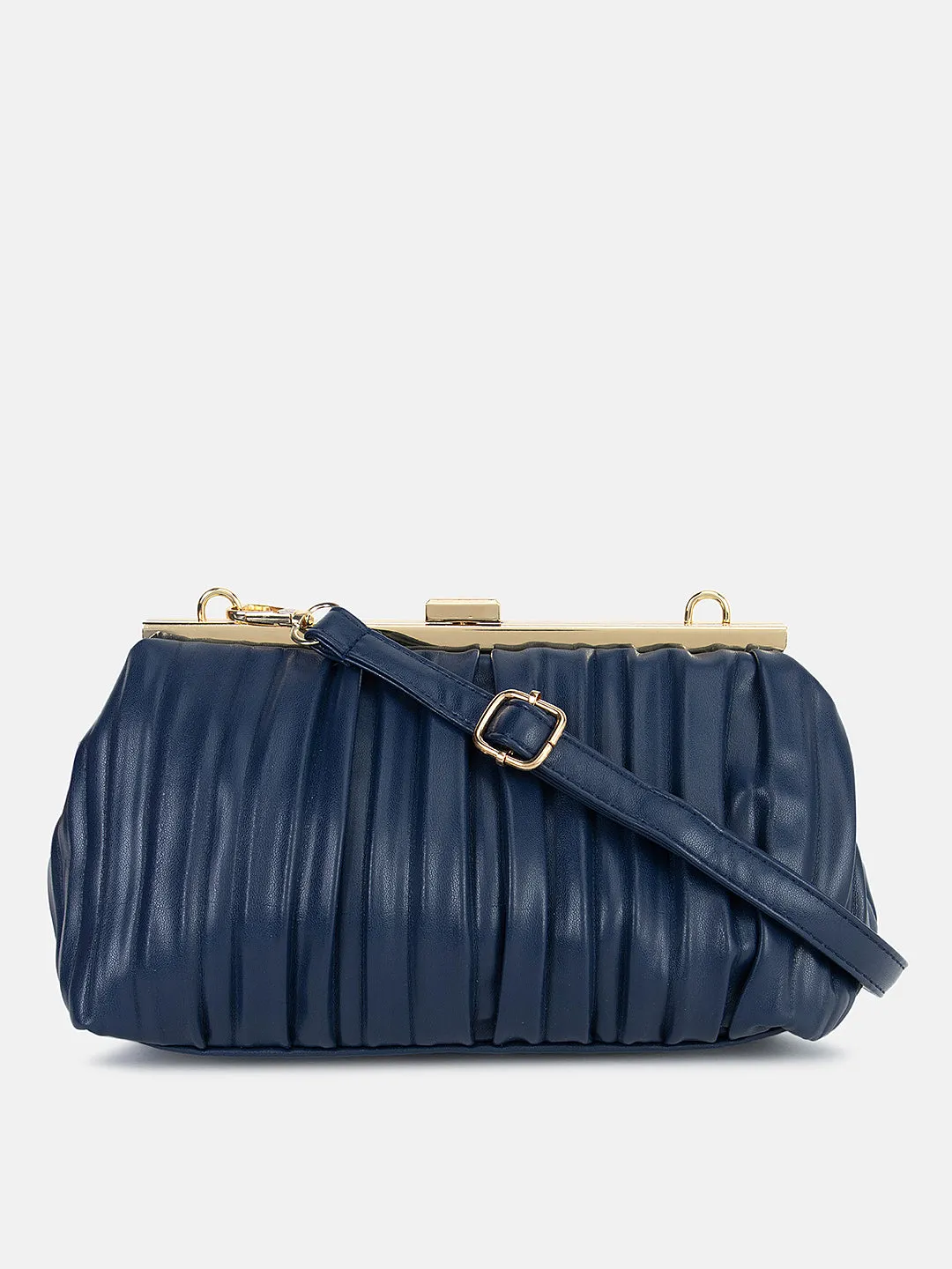 Solid Pleated Bag