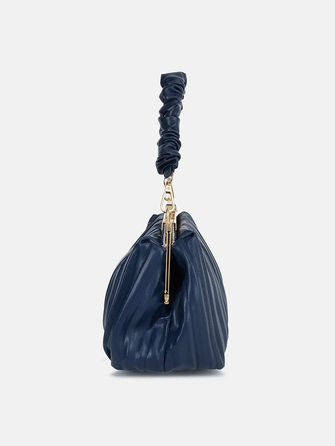 Solid Pleated Bag