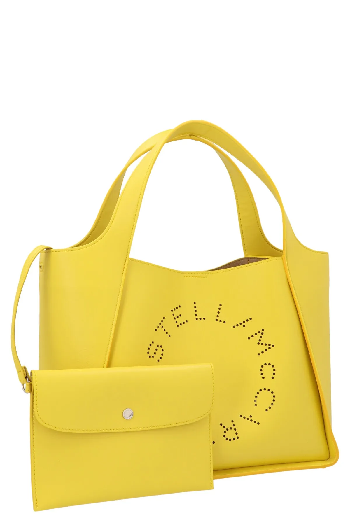 Stella McCartney Logo Perforated Tote Bag