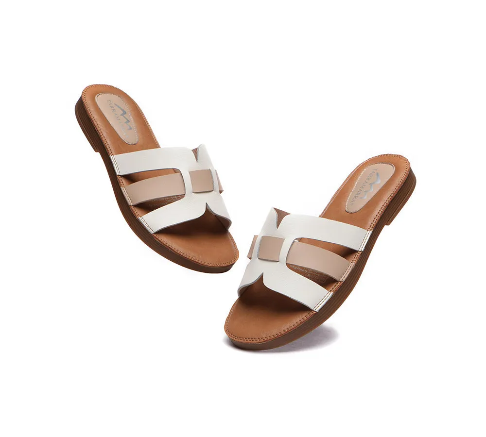 TARRAMARRA Ultra Soft Open Toe Woven Flat Sandals Women Sandals