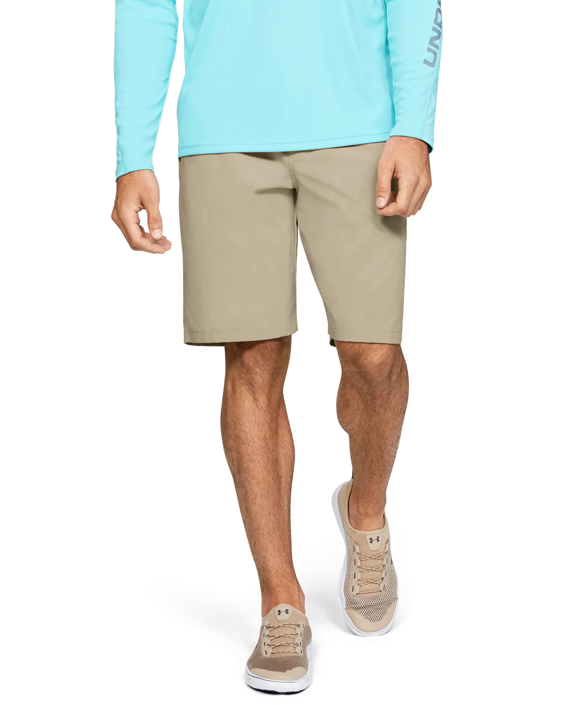 UA Storm Fish Hunter Shorts M - City Khaki