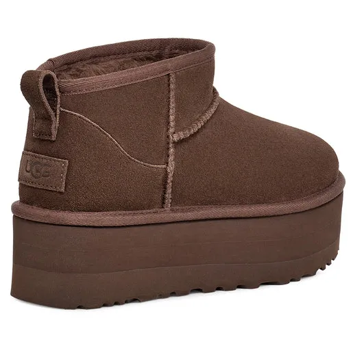 UGG | BOTINES MUJER | CLASSIC ULTRA MINI PLATFORM BURNT | MARRN