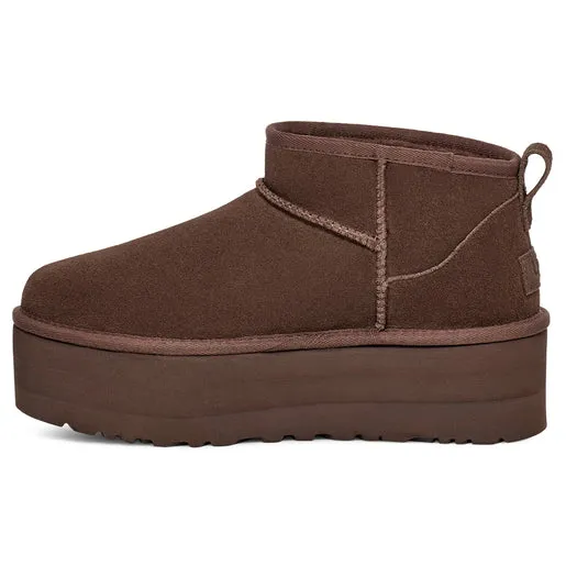 UGG | BOTINES MUJER | CLASSIC ULTRA MINI PLATFORM BURNT | MARRN