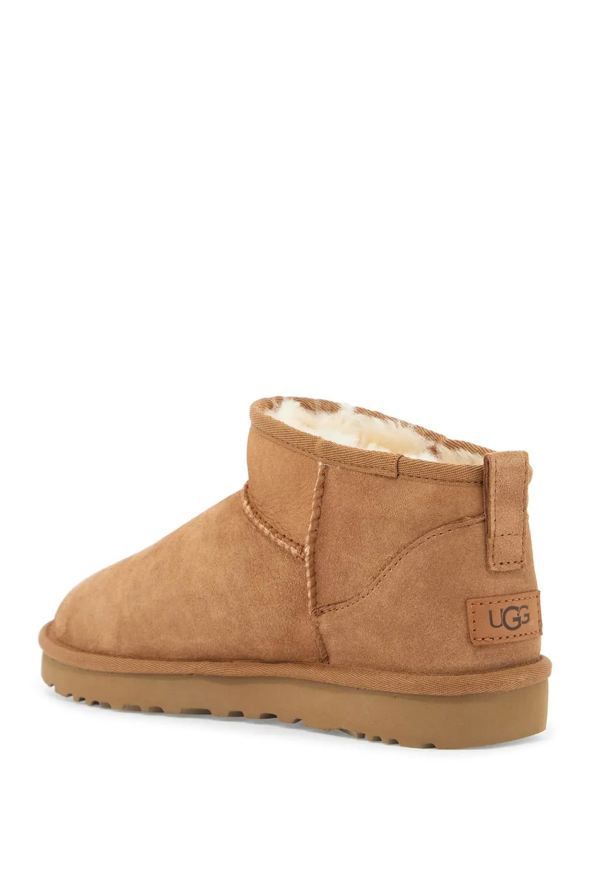 Ugg Classic Ultra Mini Ankle Boots   Brown