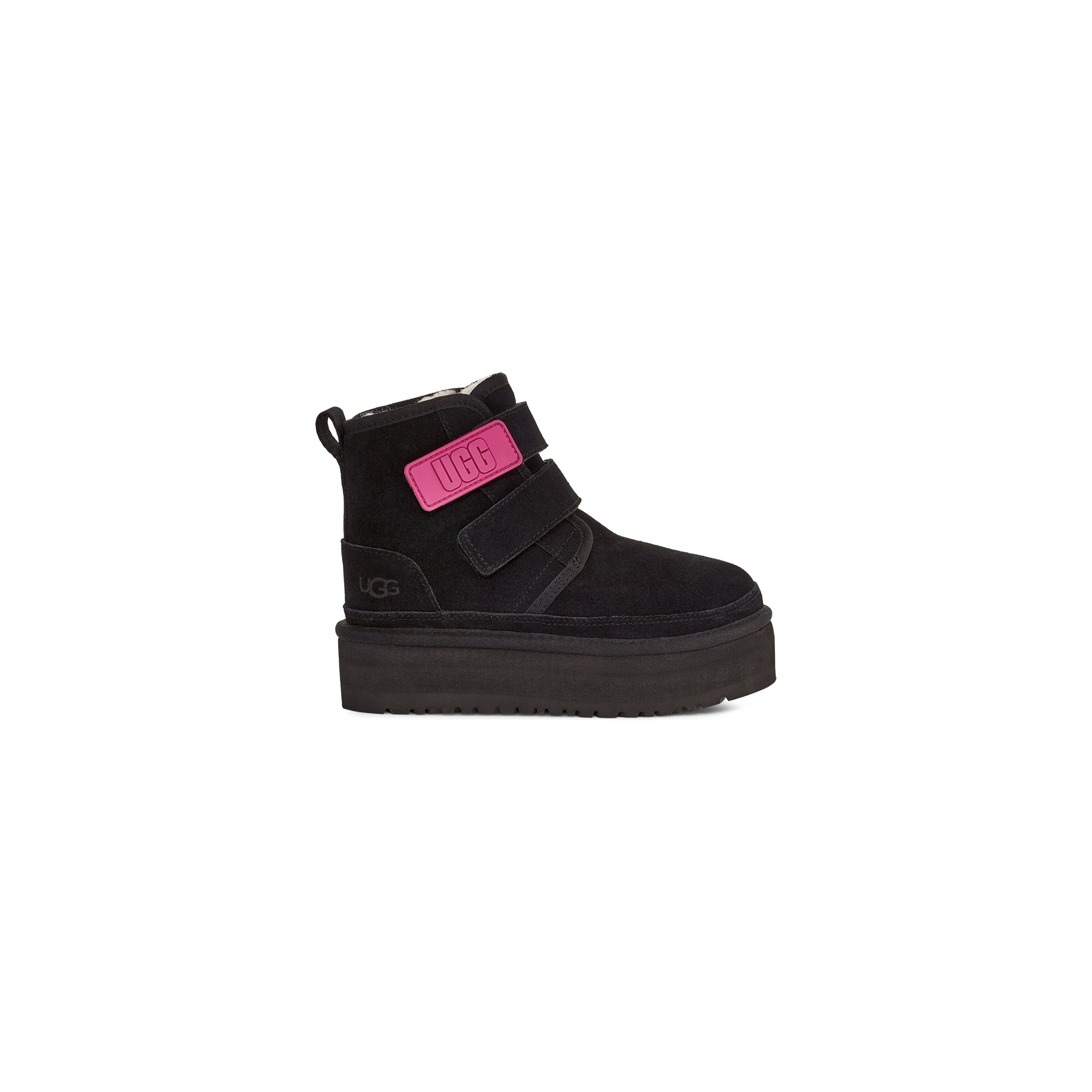 UGG Kid's Neumel Platform in Black