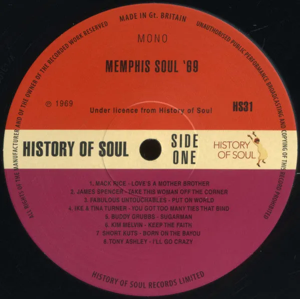 Various ~ Memphis Soul '69