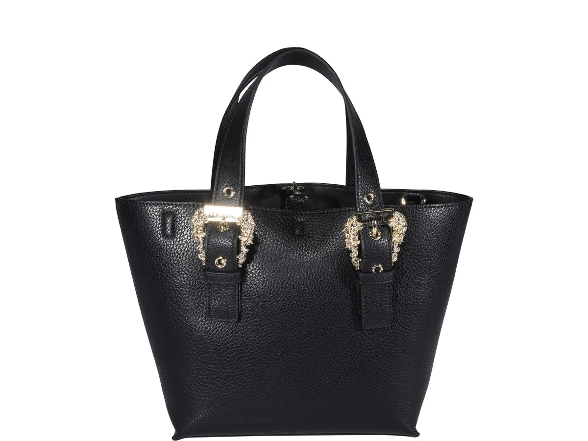 Versace Jeans Couture Logo Buckle Tote Bag