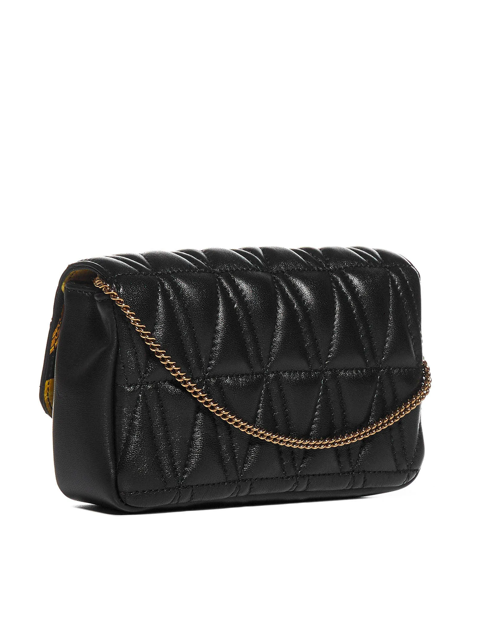 Versace Virtus Quilted Crossbody Bag