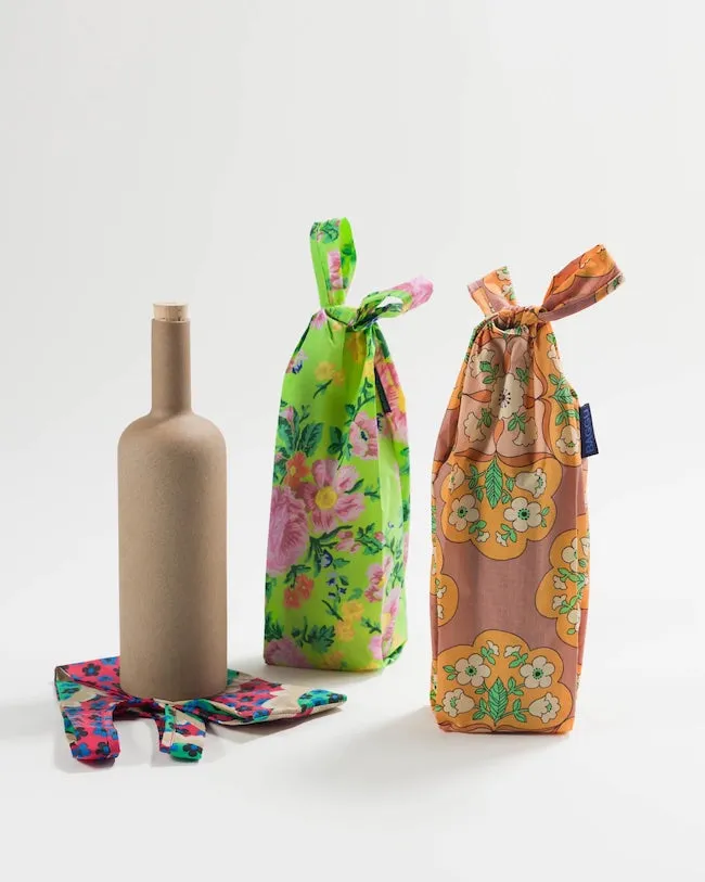 Wine Baggu Set of 3 - Consignment Florals