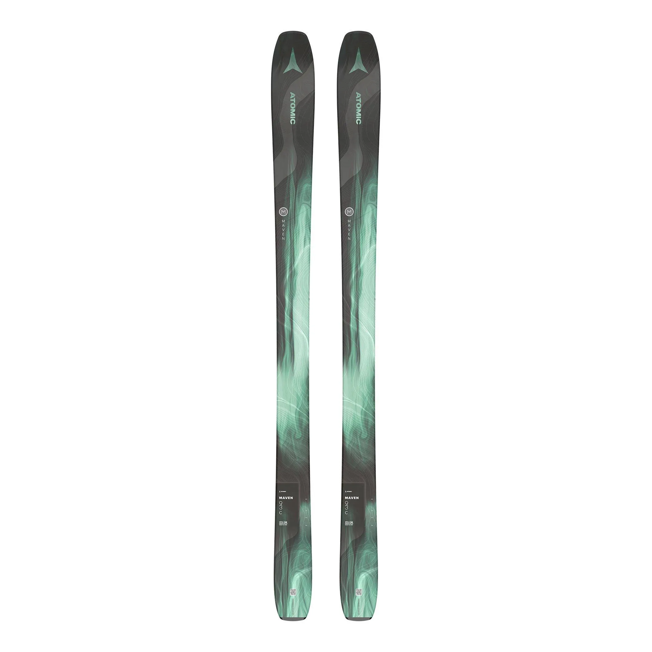 Women's Atomic Maven 93 C Ski Only | All Mountain Skis | Blues