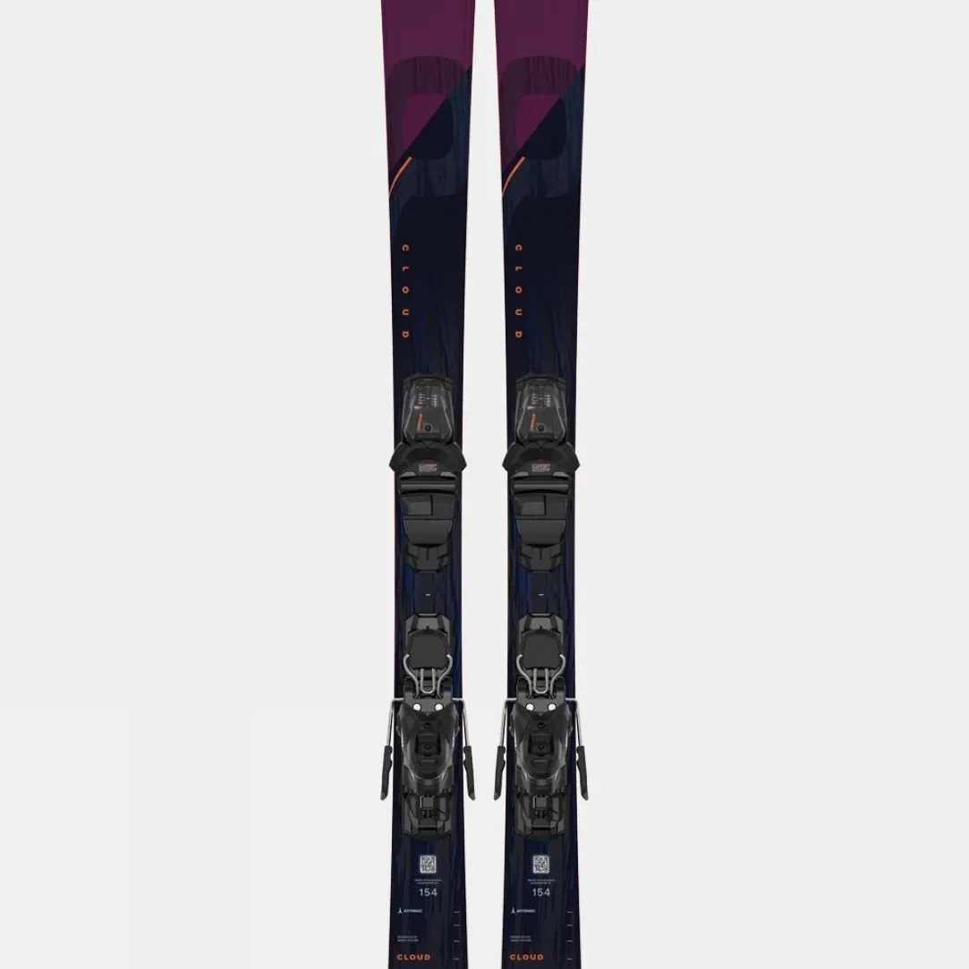 Womens Cloud Q9 Skis With M10 GW Bindings