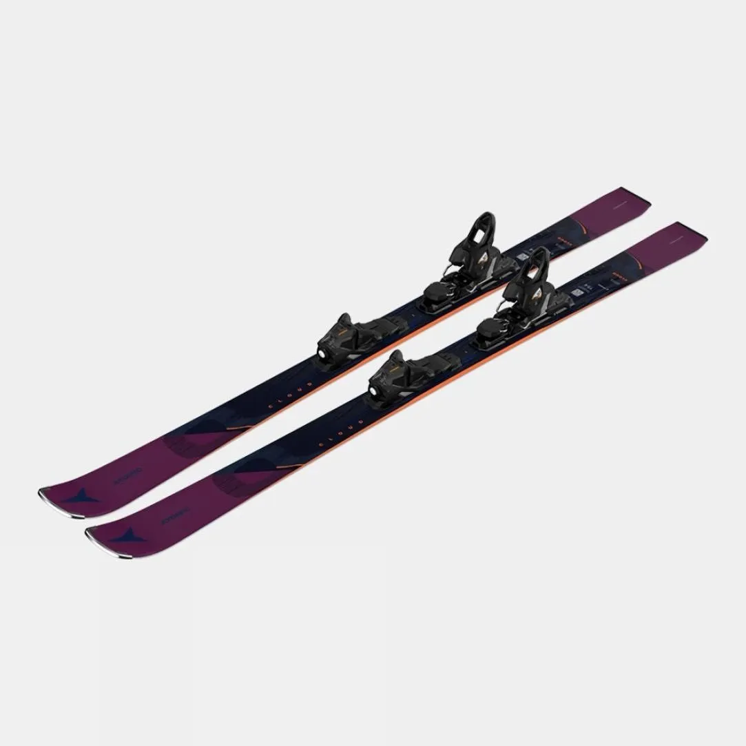 Womens Cloud Q9 Skis With M10 GW Bindings