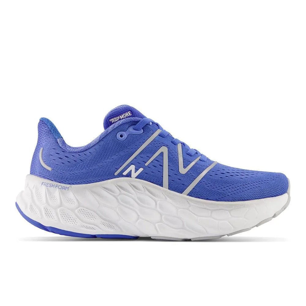 Women's New Balance Fresh Foam X More v4, Bright Lapis, 6 B Medium