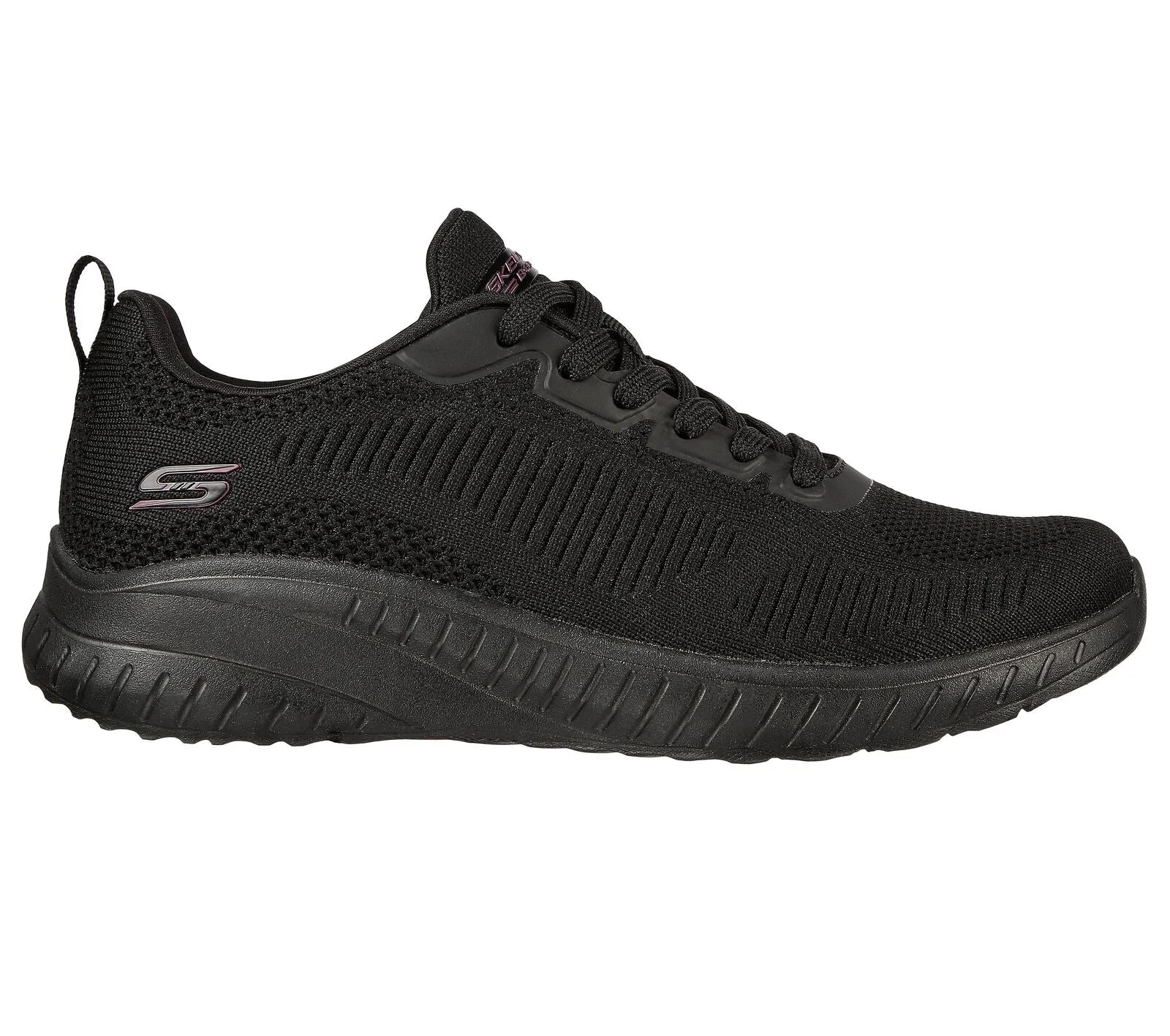 Women's Skechers BOBS SQUAD FACE OFF Trainer Black