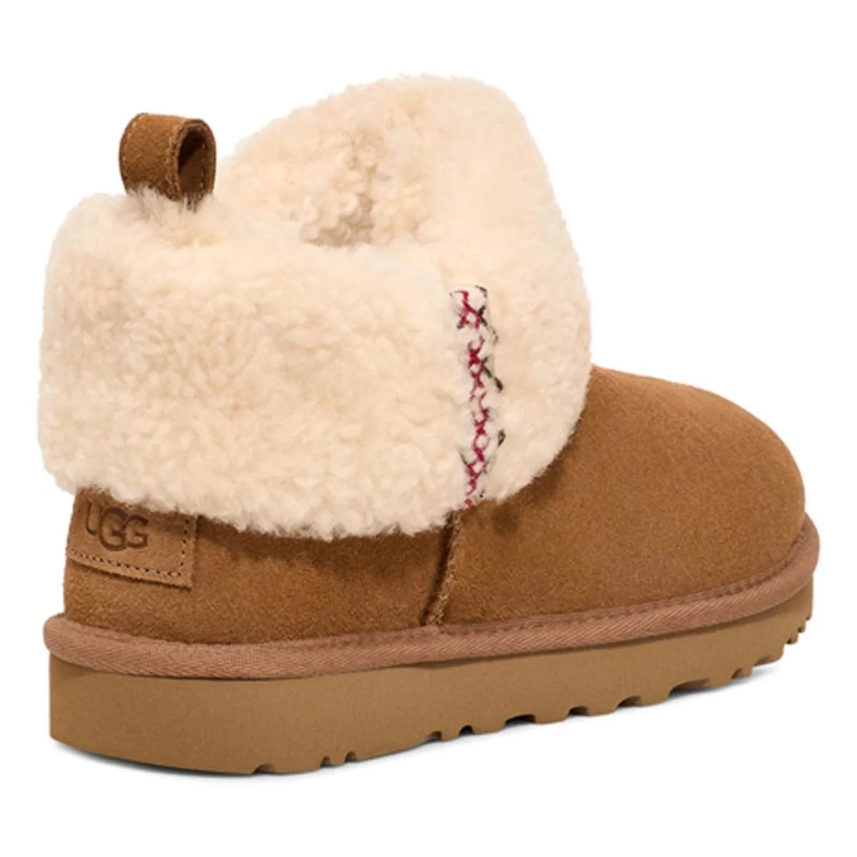 WOMEN'S UGG ULTRA MINI UGG BRAID | CHESTNUT