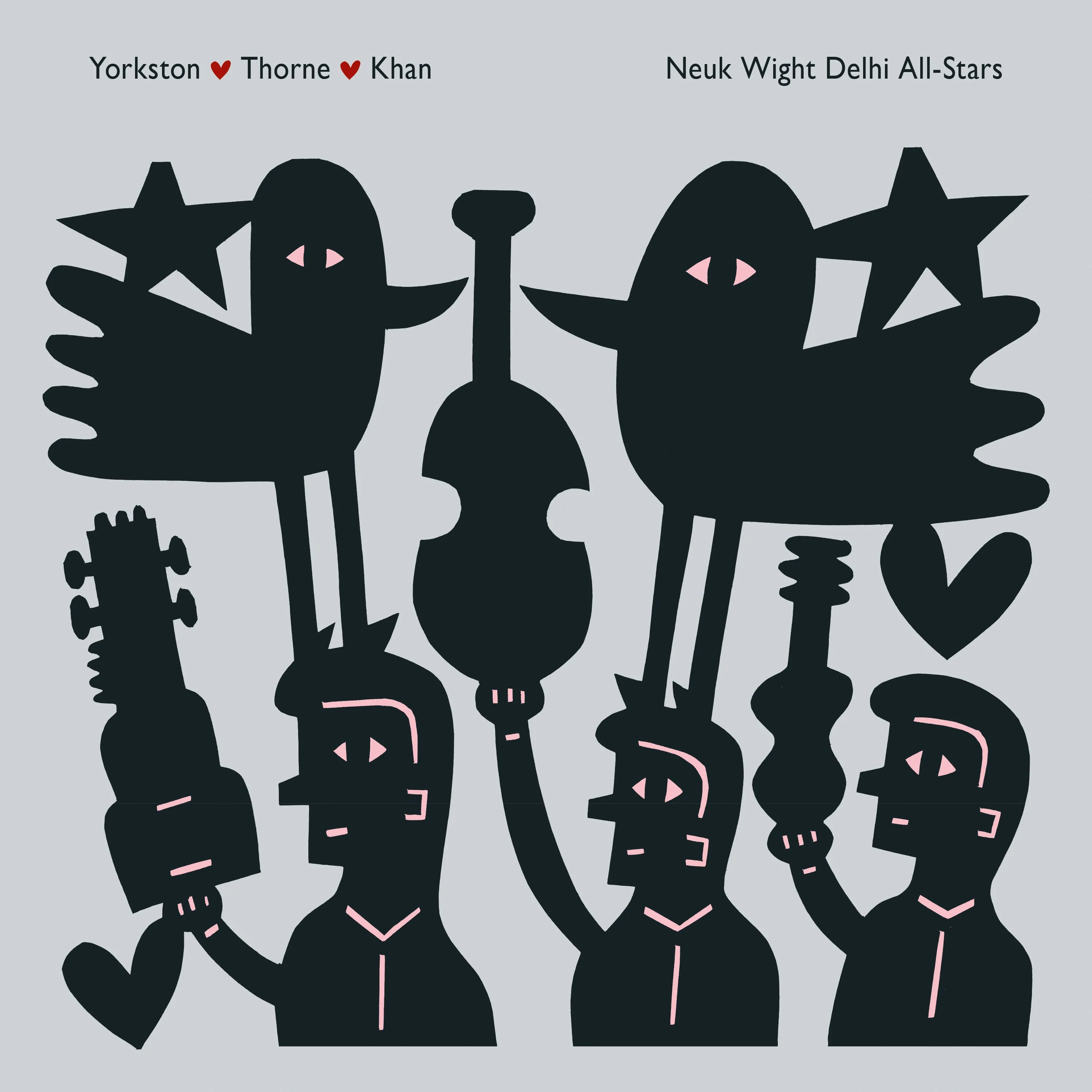 Yorkston  Thorne  Khan ~ Neuk Wight Delhi All-Stars