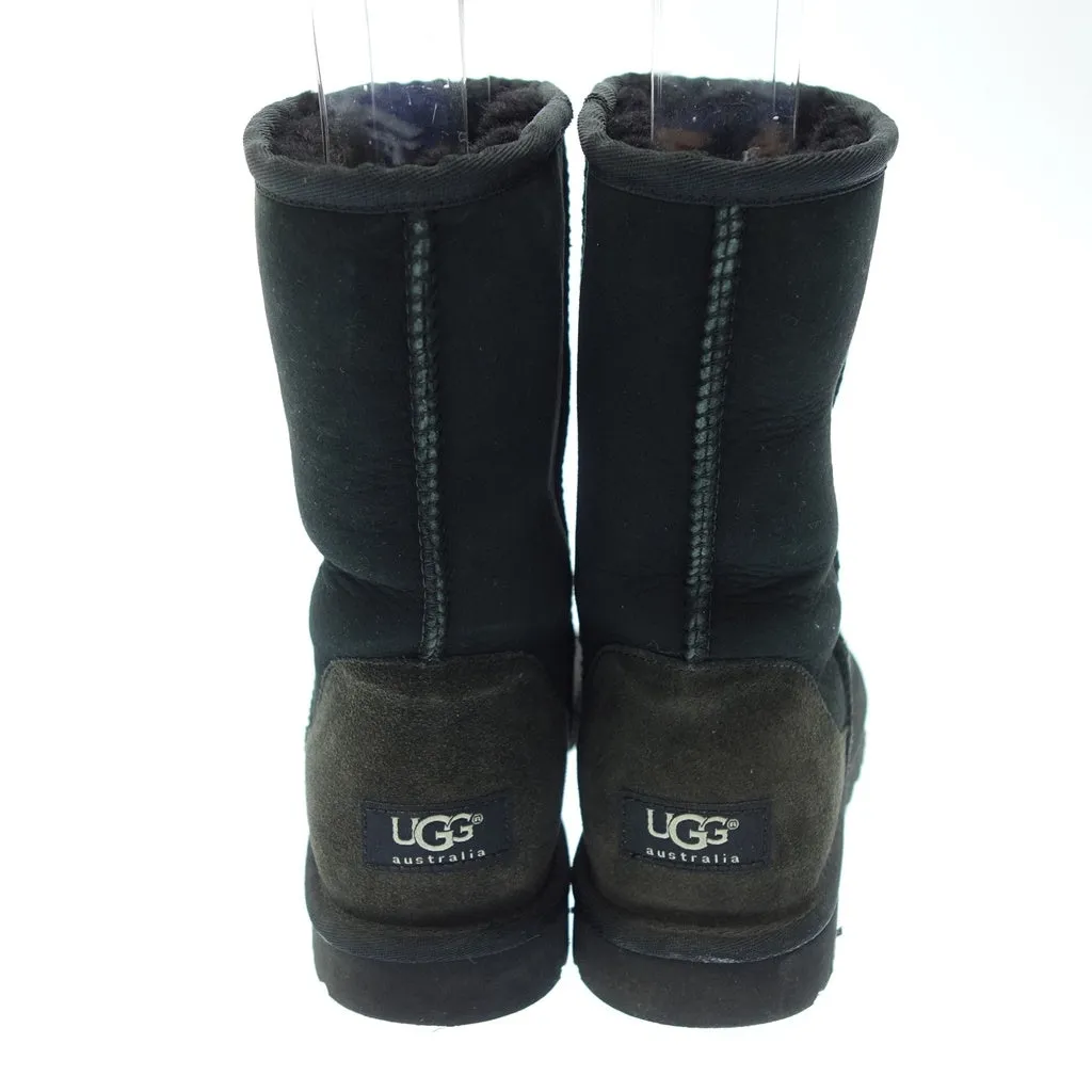 美品◆アグ ムートンブーツ S/N 5800 メンズ グリーン系 サイズ26cm UGG【AFC28】